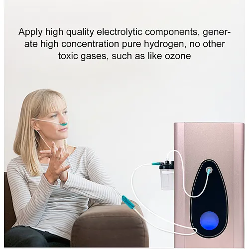 Hydrogen Oxygen Inhaler Portable Hydrogen Inhalar 3000ml Professional Medical Hydrogen Inhalation Machine